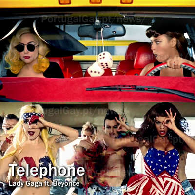 MÚSICA: Lady Gaga e Beyoncé em video super-lés MÚSICA: Lady Gaga e Beyoncé em video super-lés
